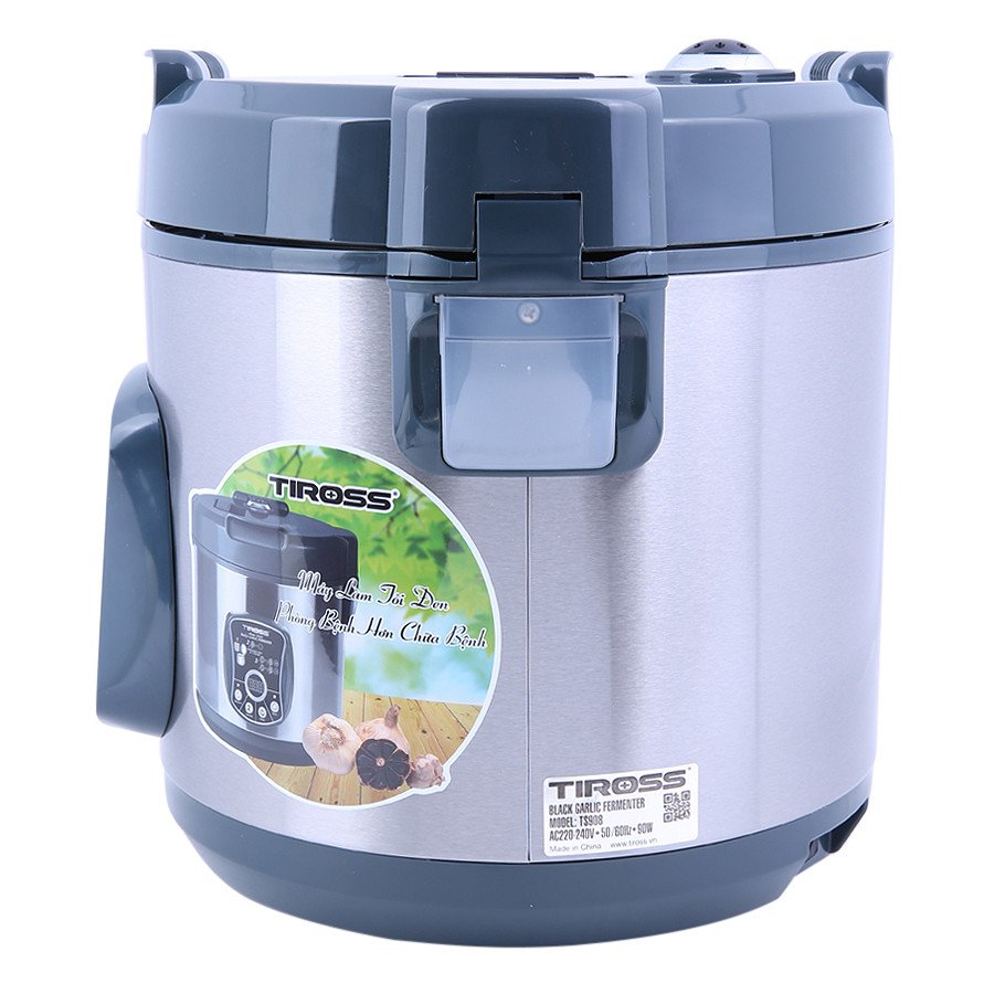 Máy làm tỏi đen Tiross 6L TS908-đỏ/bạc